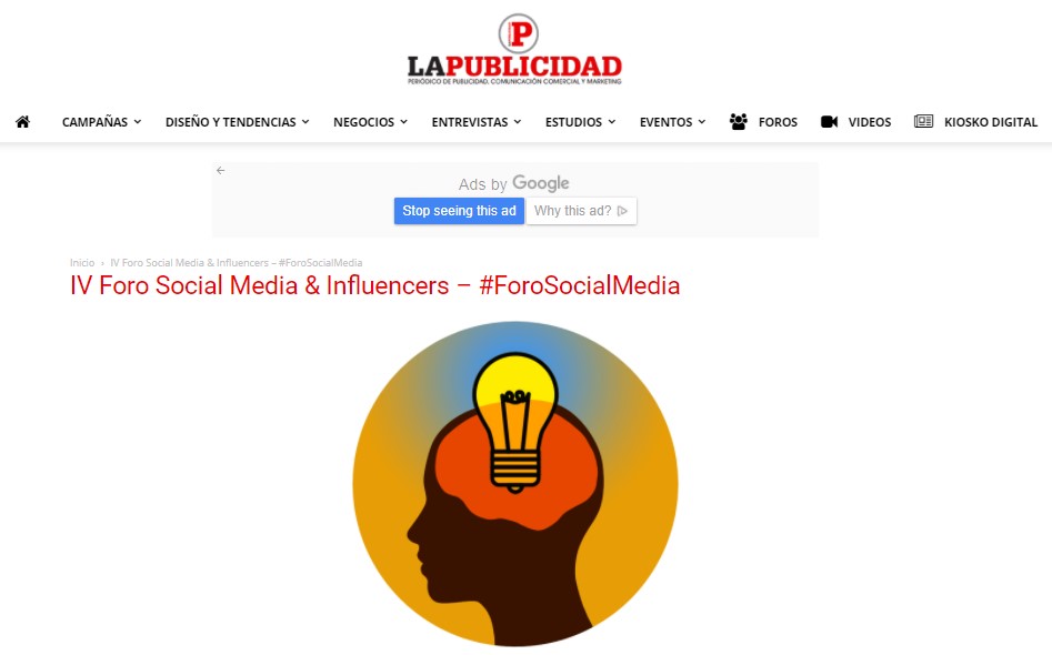 Rebold patrocina el IV Foro Social Media & Influencers
