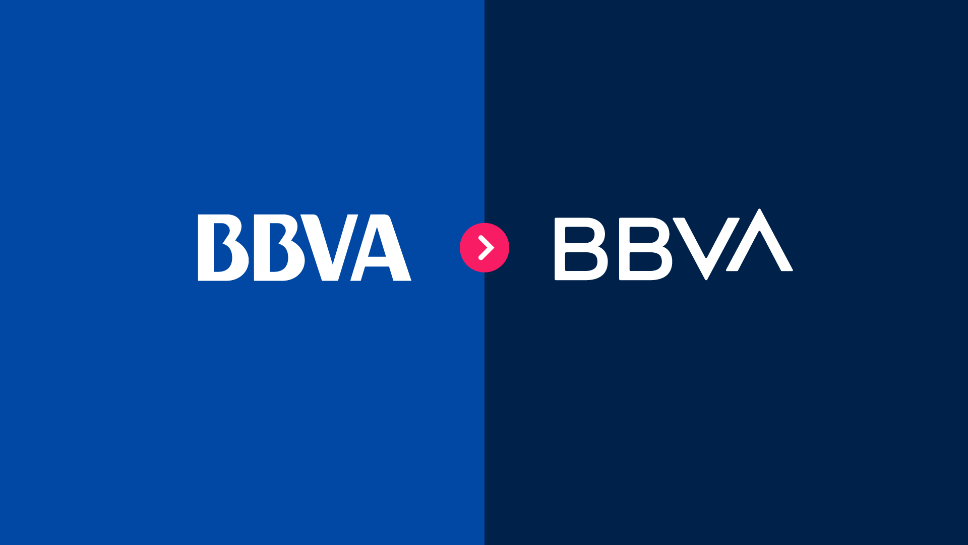 ejemplos de rebranding: BBVA